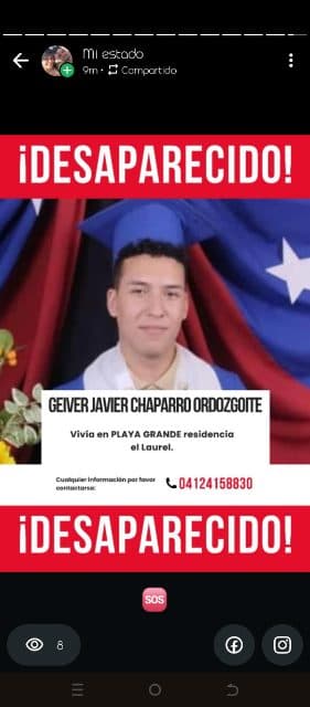 Greiver Javier chaparro ordozgoite